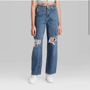 High rise baggy jeans 👖